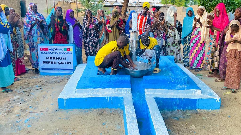 Merhum Sefer Çetin Su Kuyusunu Açtık 