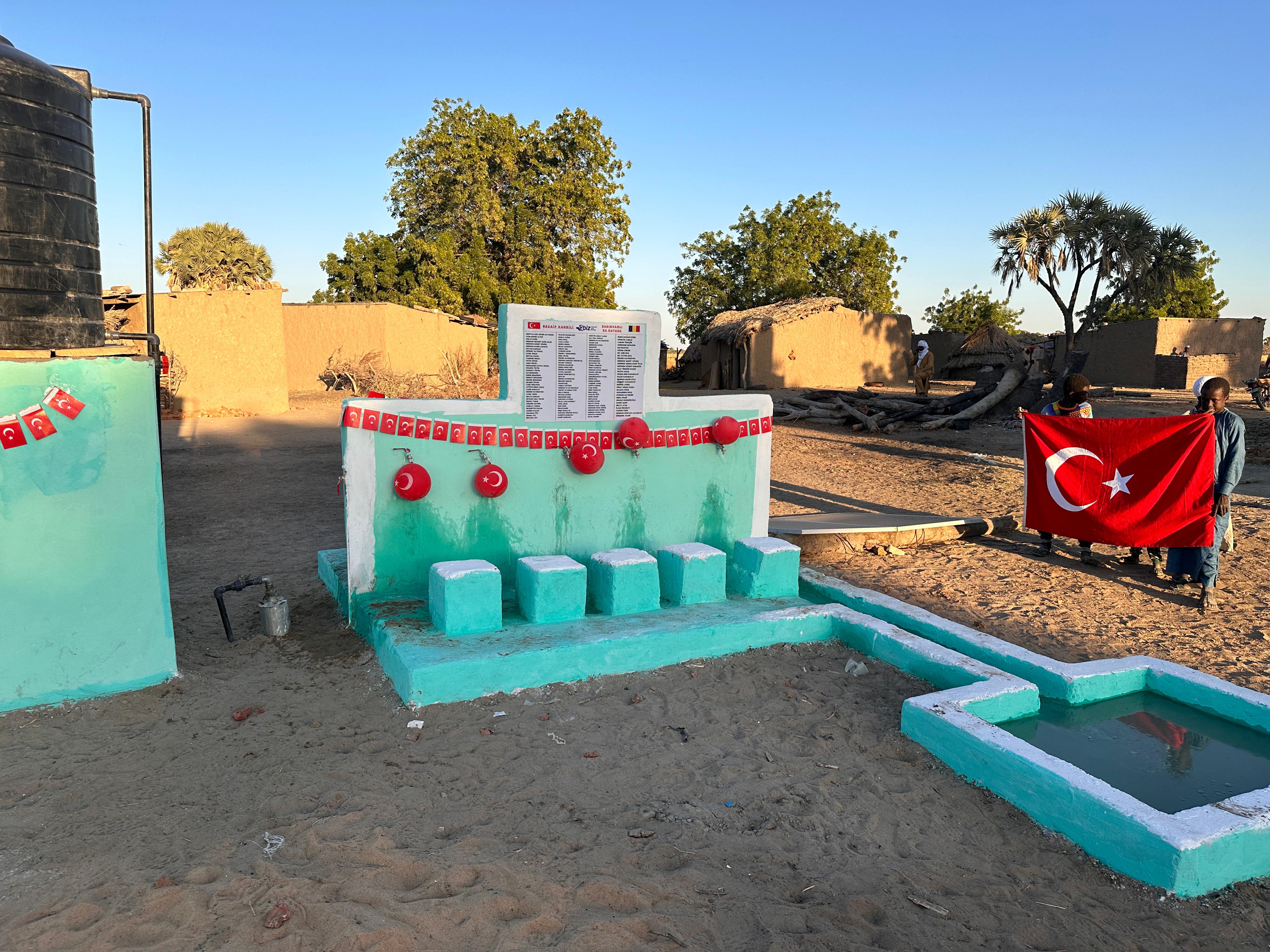 Mescidimizin Yanına Çeşmeli Su Kuyumuzu Açtık